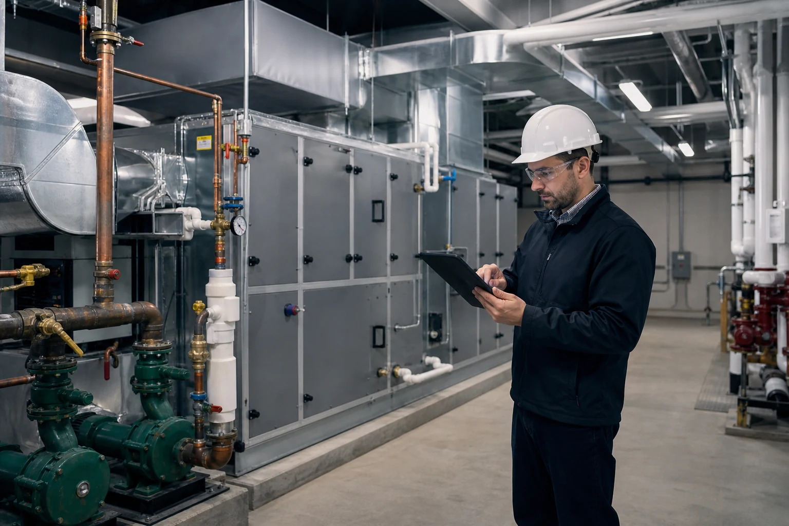 Commercial HVAC load calculations and equipment selection