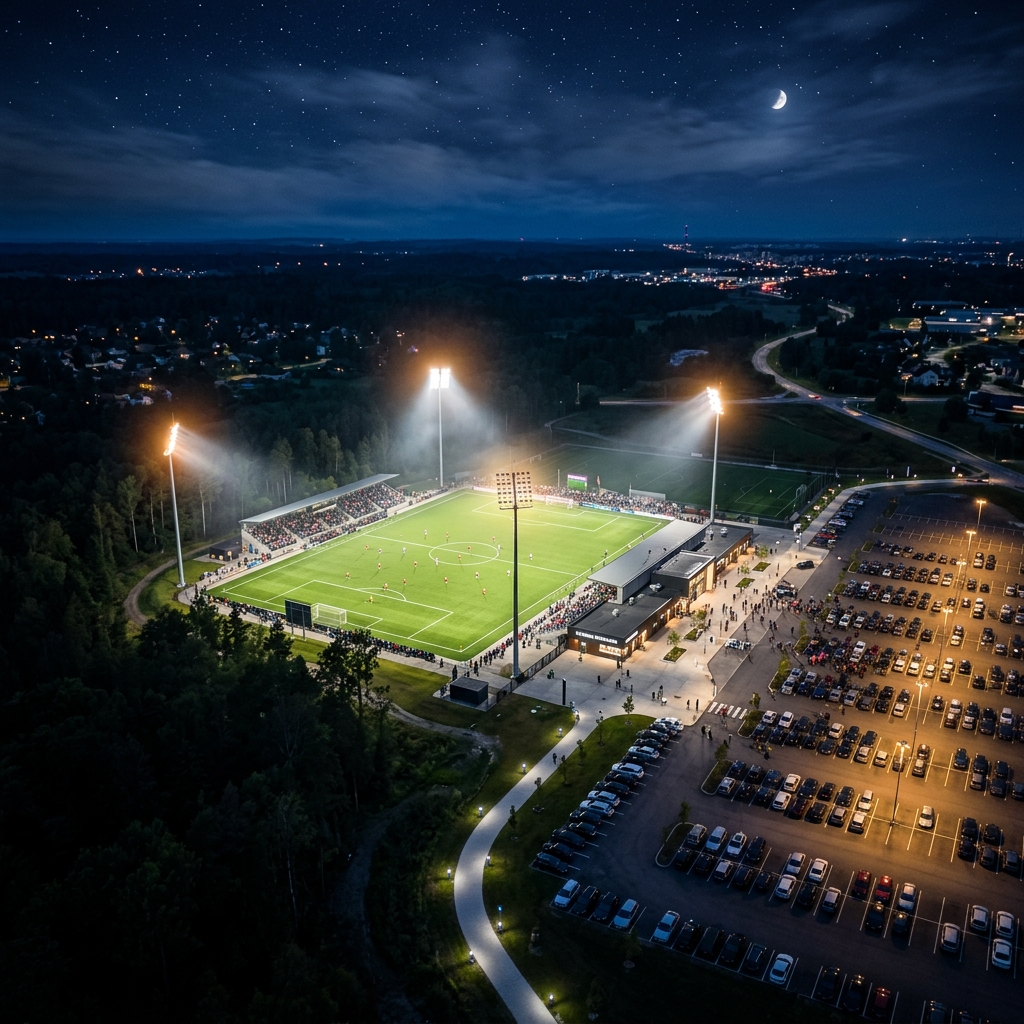 Outdoor & Area Lighting Design: Parking Lots, Sports Fields, Streets & Parks