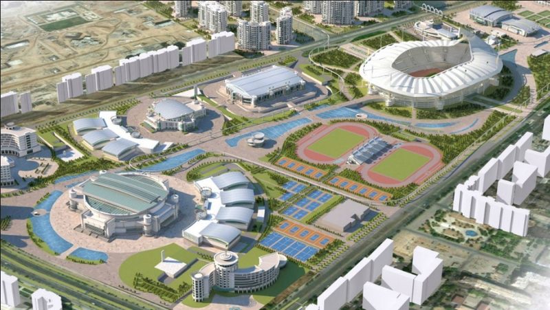 Ashgabat Olympic Village, Turkmenistan